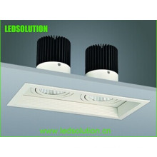 AC220-240V Recessed Double Head LED Downlight